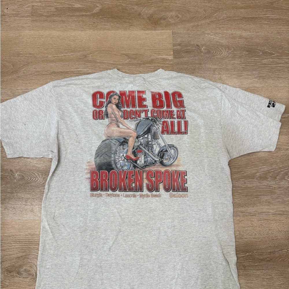 The Original Broken Spoke Saloon T-Shirt 2XL Motorcycle USA - Picture 1 of 6